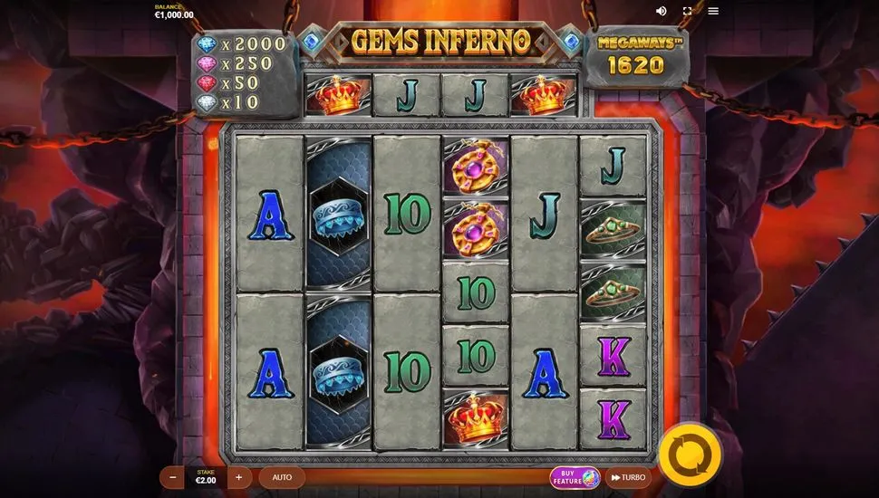 Igrajte brezplačno Gems Inferno Megaways