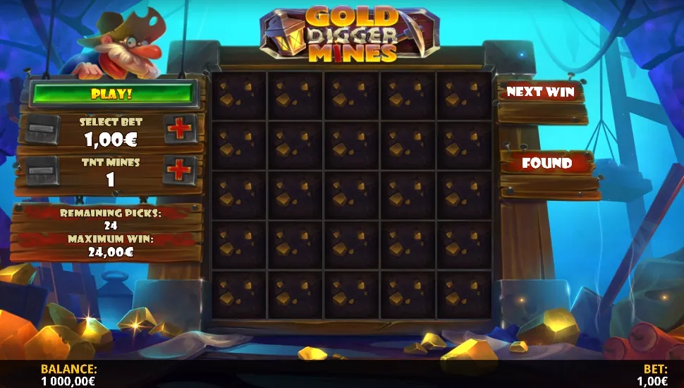 Igrajte brezplačno Gold Digger: Mines