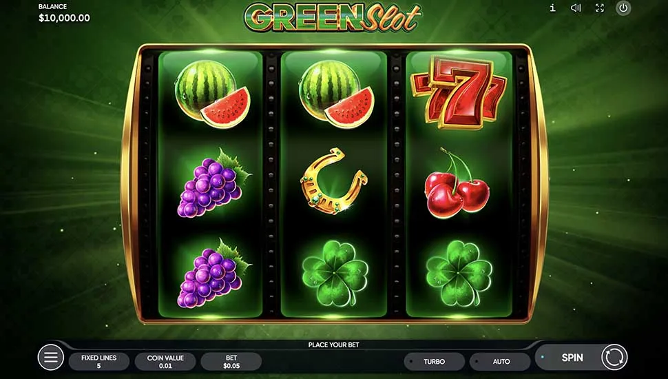 Igrajte brezplačno Green Slot