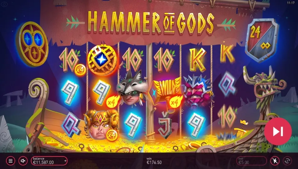 Igrajte brezplačno Hammer of Gods