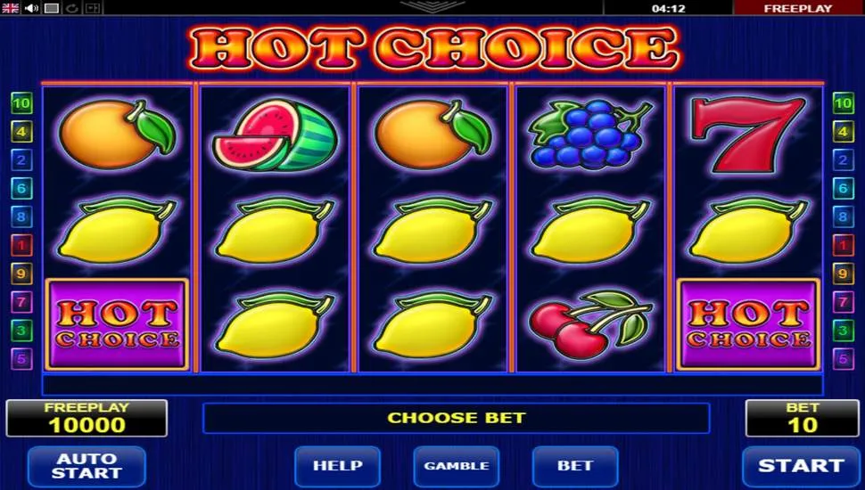 Igrajte brezplačno Hot Choice