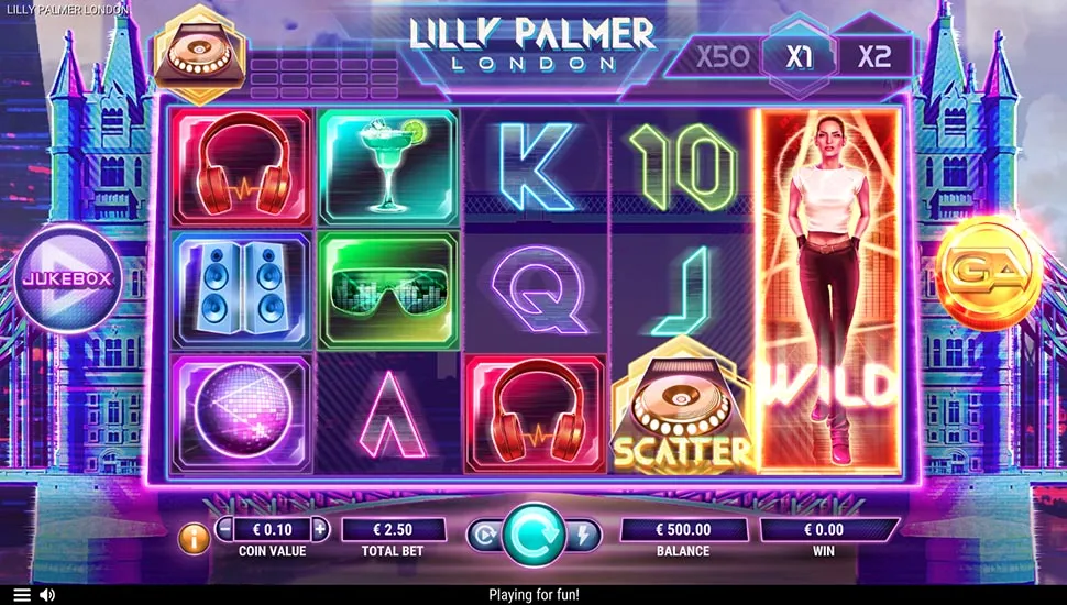 Igrajte brezplačno Lilly Palmer London