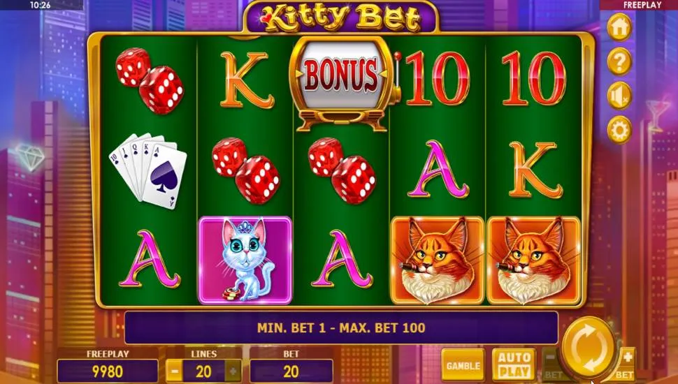Igrajte brezplačno Kitty Bet
