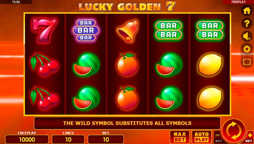 Igrajte brezplačno Lucky Golden 7