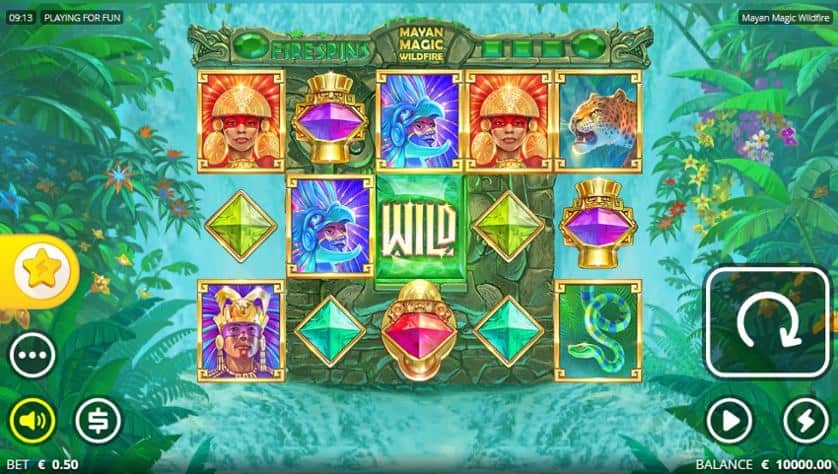 Igrajte brezplačno Mayan Magic Wildfire