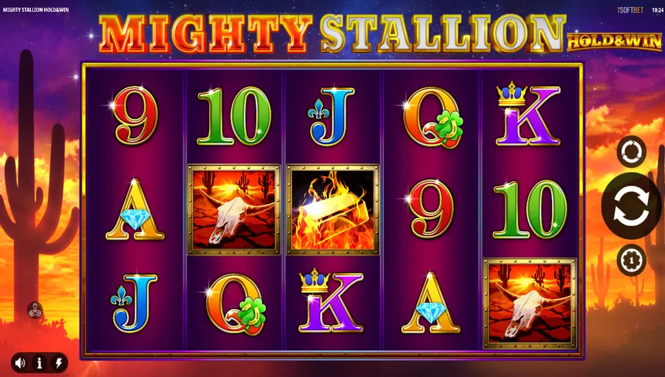 Igrajte brezplačno Mighty Stallion Hold&Win