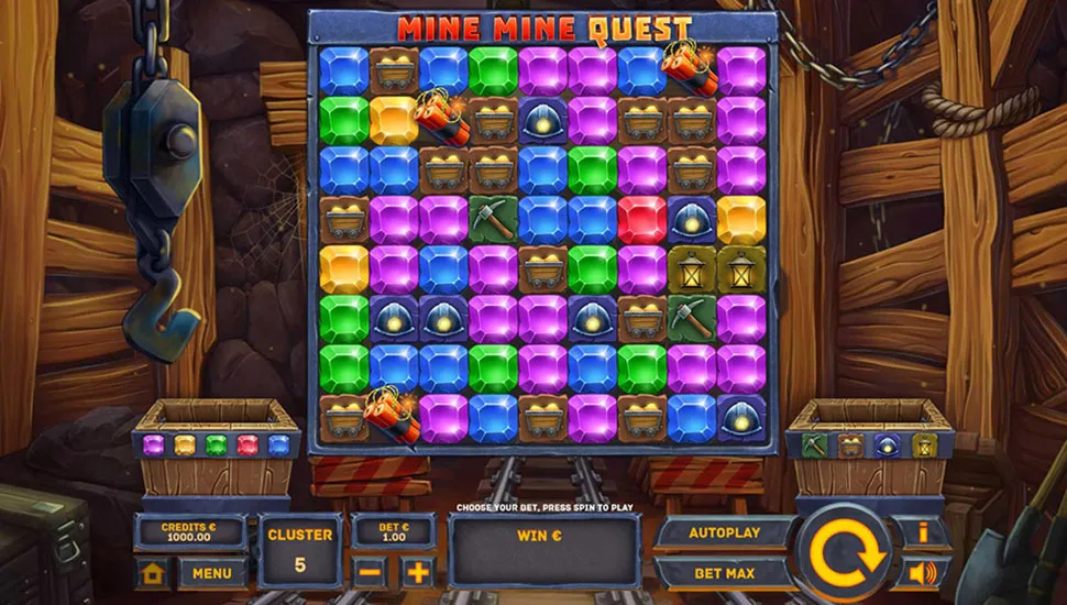 Igrajte brezplačno Mine Mine Quest
