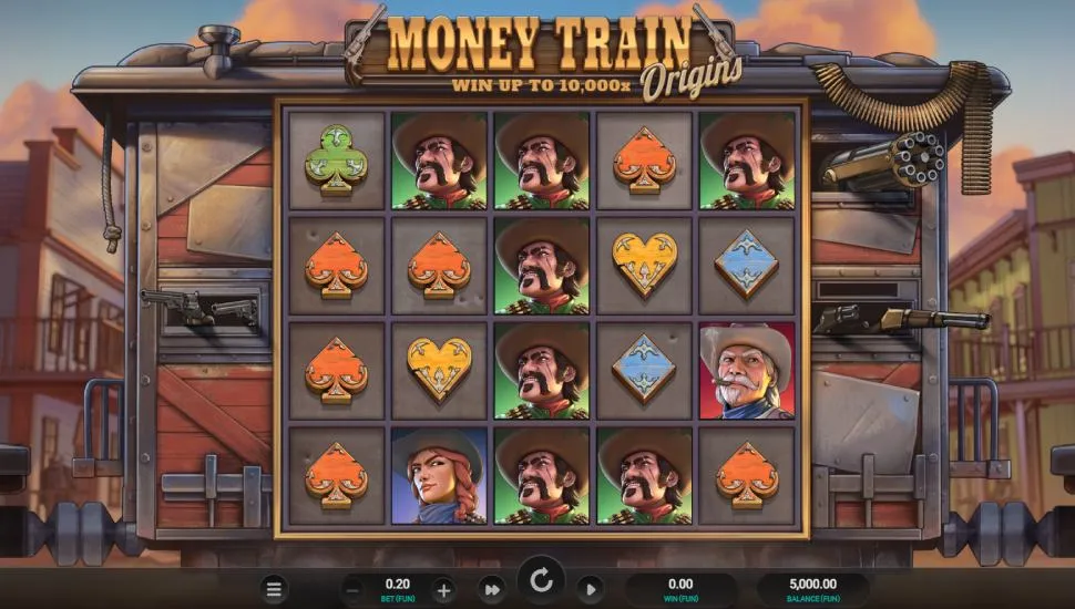 Igrajte brezplačno Money Train Origins Dream Drop
