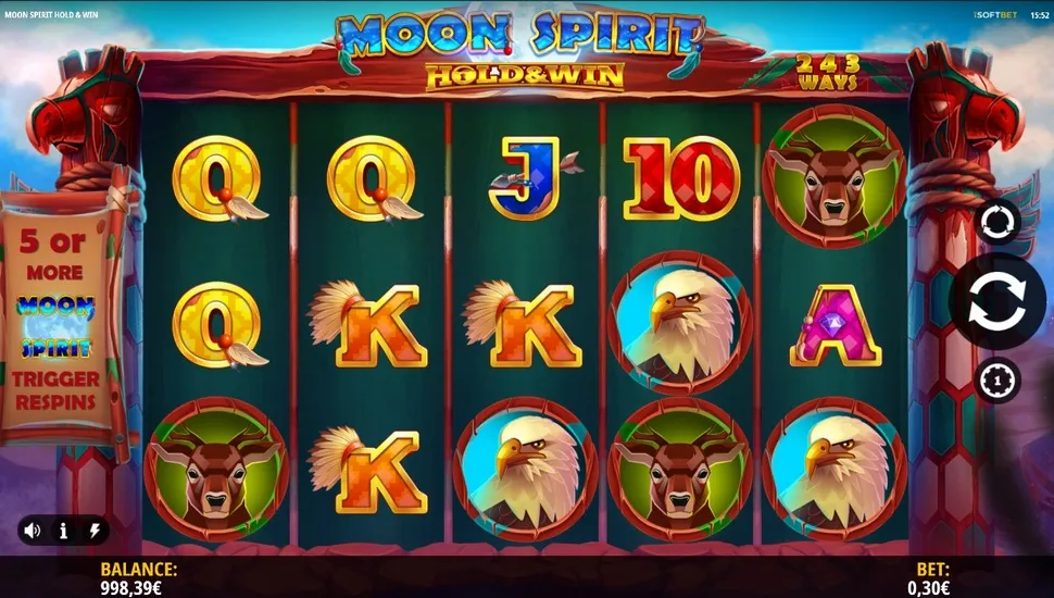 Igrajte brezplačno Moon Spirit Hold & Win
