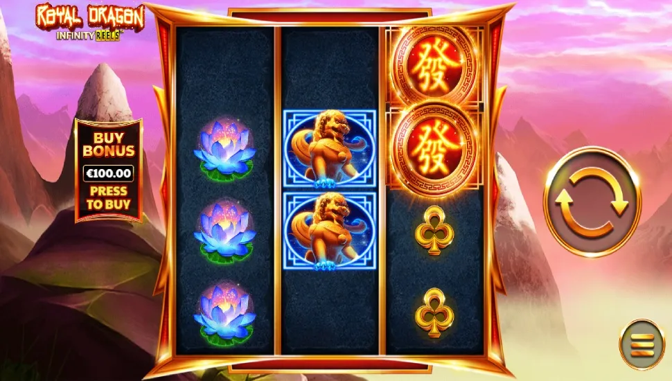 Igrajte brezplačno Royal Dragon Infinity Reels