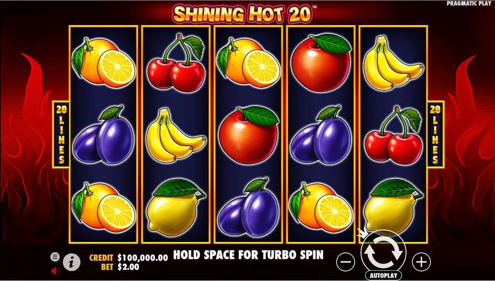 Igrajte brezplačno Shining Hot 20