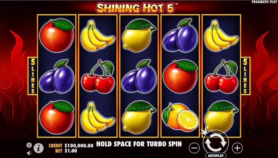 Igrajte brezplačno Shining Hot 5