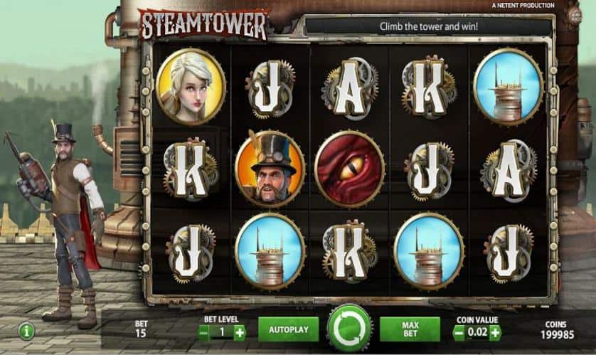 Igrajte brezplačno Steam Tower