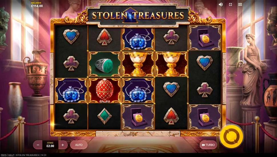 Igrajte brezplačno Stolen Treasures