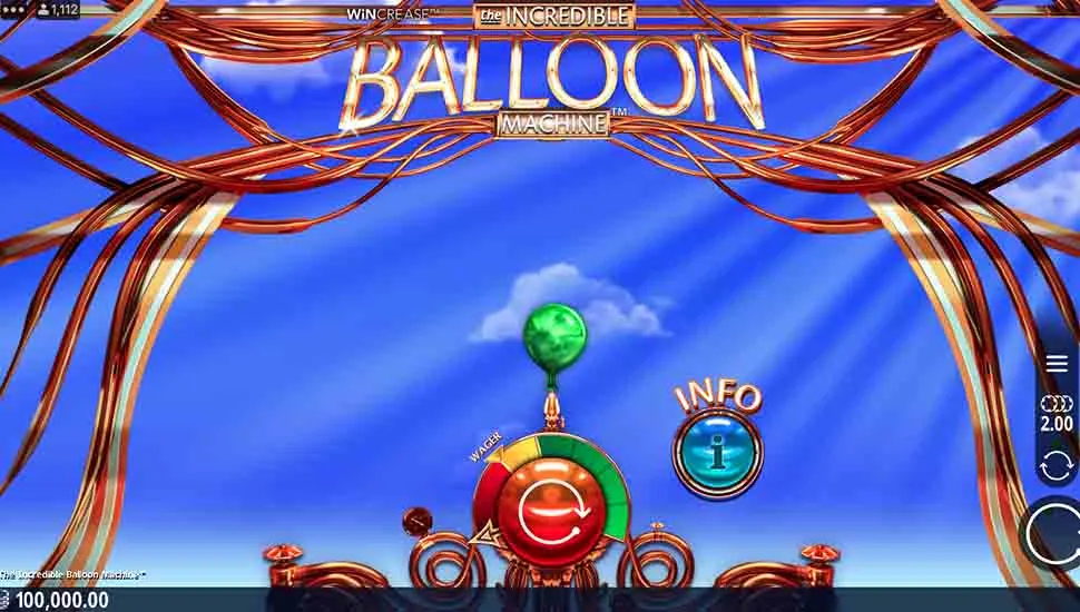Igrajte brezplačno The Incredible Baloon Machine