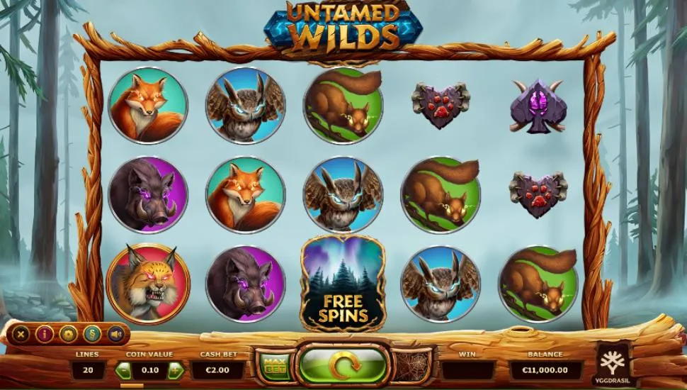 Igrajte brezplačno Untamed Wilds