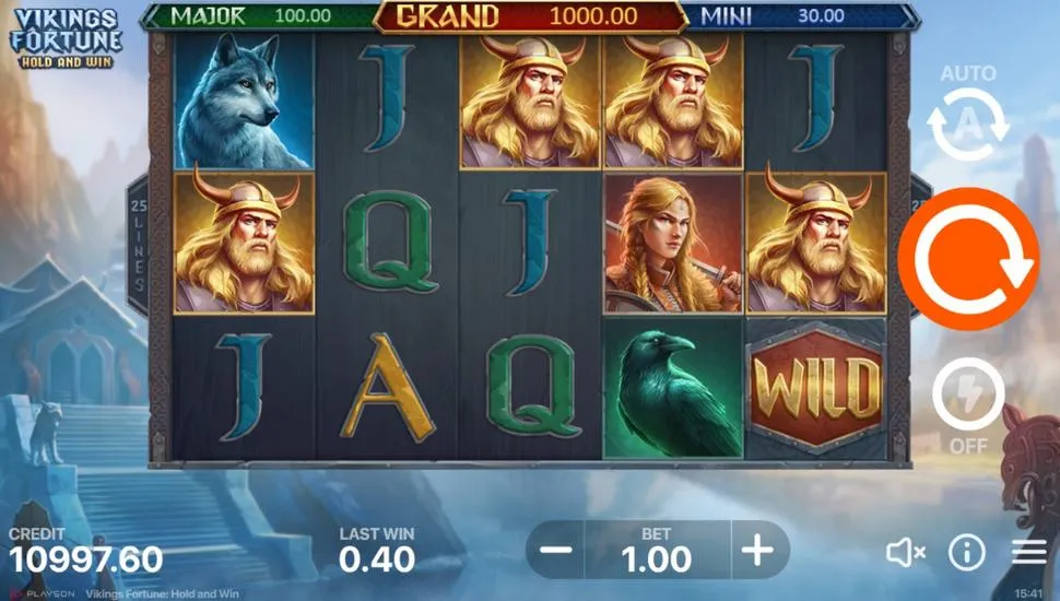 Igrajte brezplačno Vikings Fortune: Hold and Win