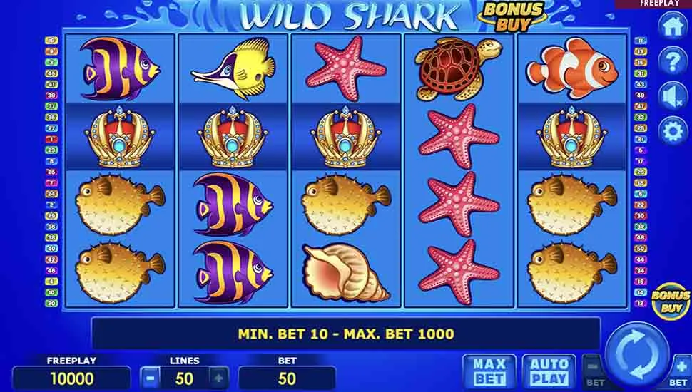 Igrajte brezplačno Wild Shark Bonus Buy