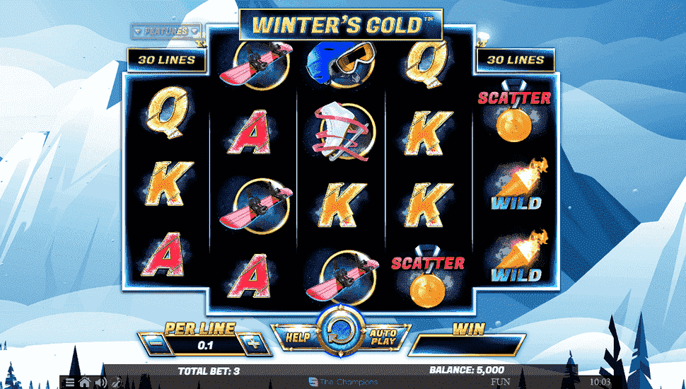 Igrajte brezplačno Winter’s Gold