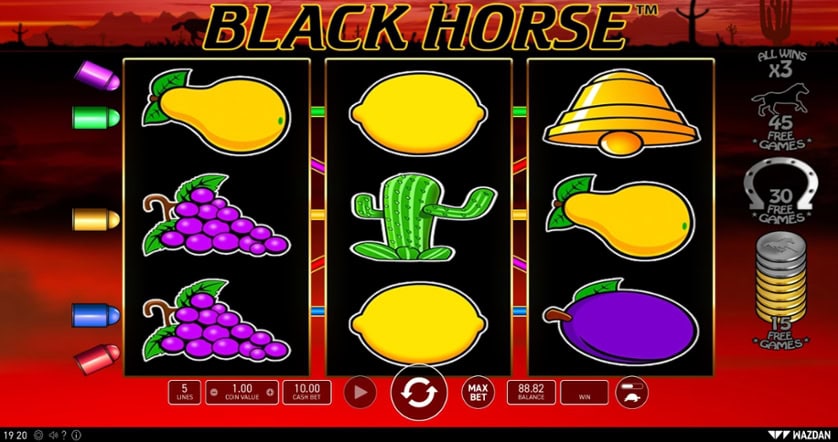 Igrajte brezplačno Black Horse