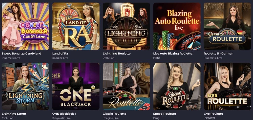 Rolling Slots Igre v živo