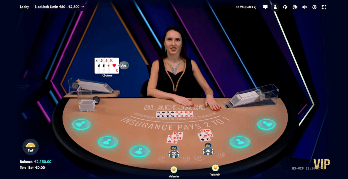 Blackjack VIP - LuckyStreak