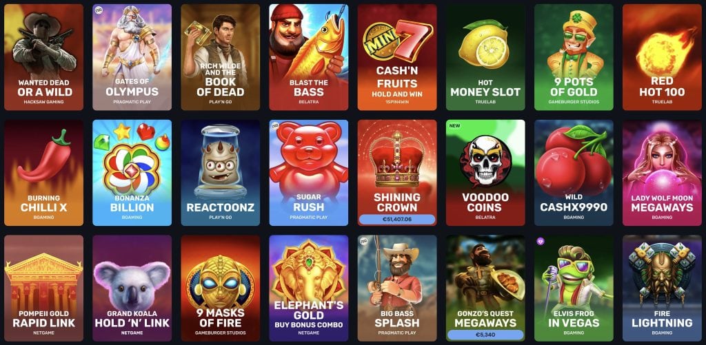 Luckywins Casino Igralni avtomati