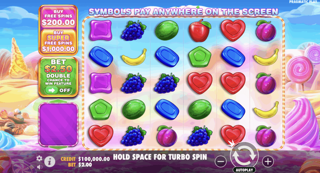 Igrajte brezplačno Sweet Bonanza 1000