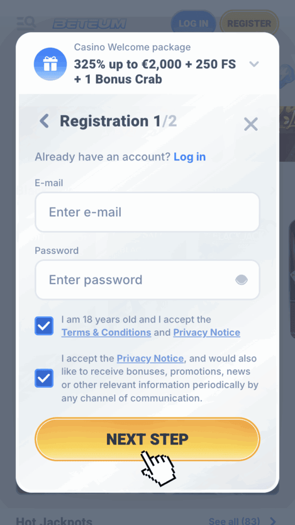 Vnesite osnovne podatke za prijavo