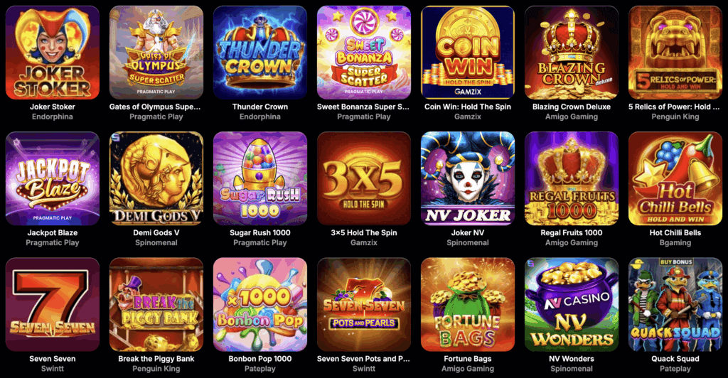 NV Casino - Igralni avtomati