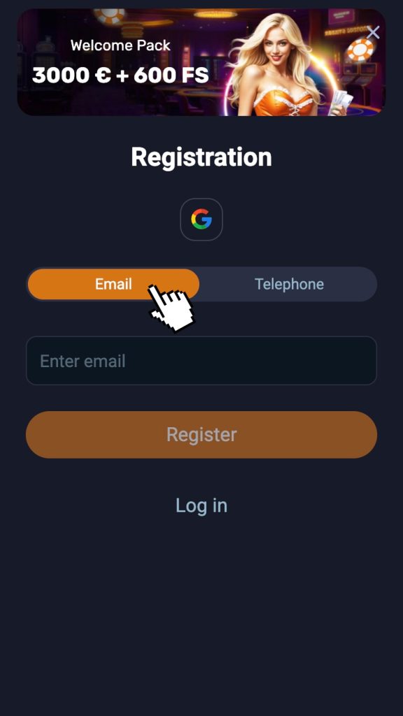 Izberite način prijave