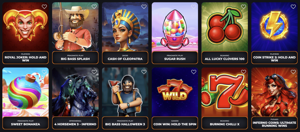 Corgibet Casino - Igralni avtomati