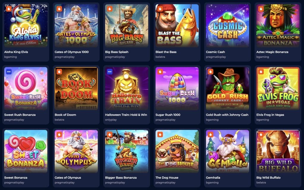 Axe Casino - Igralni avtomati