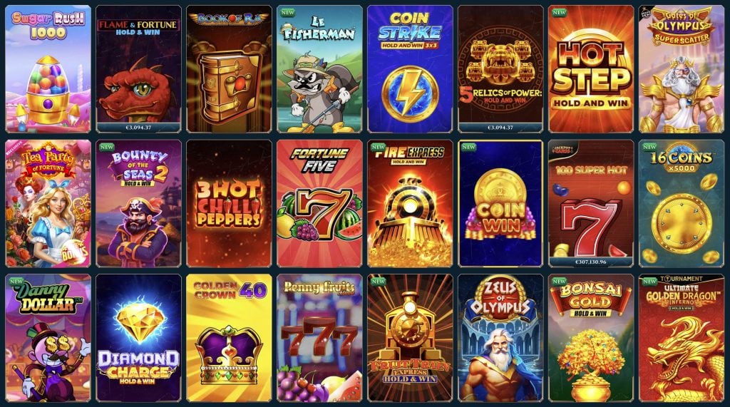 Slotuna Casino - Igralni avtomati