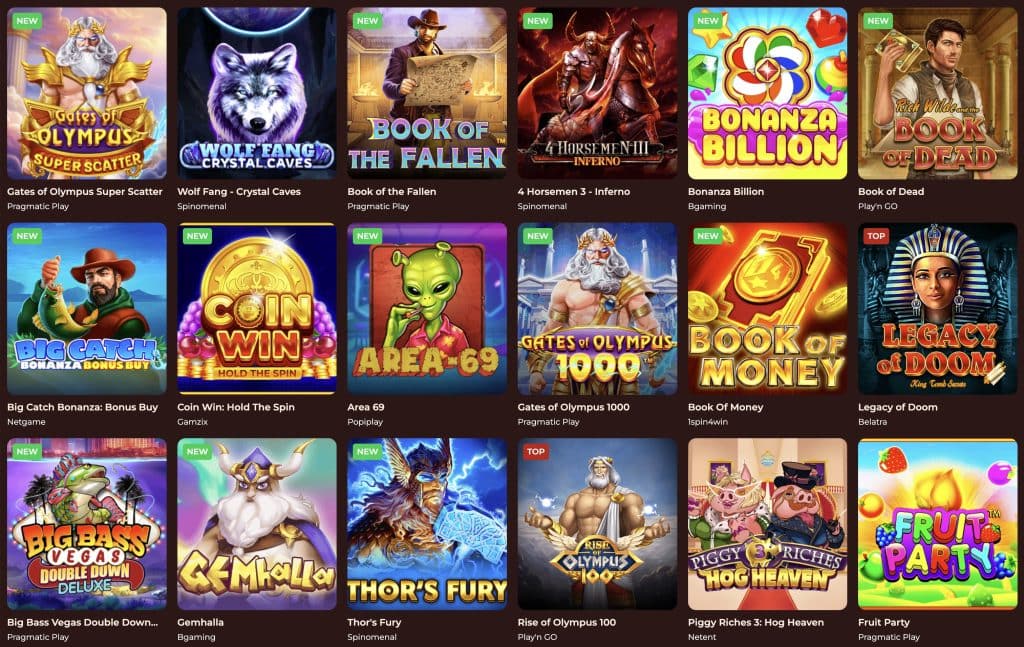 VegaZone Casino - Igralni avtomati